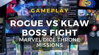 Marvel Dice Throne Missions Gameplay - Rogue vs Vibranium Wars Klaw Boss Fight | DaniCha