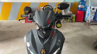 Exciter 155 Độ Đèn Trợ Sáng Kenzo Kz40 v3.2 Dưới Tay Côn Siêu Độc | T23Shop Cần Thơ