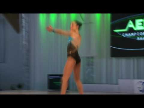 Sara NATELLA (ITA) Aerobic European Championship