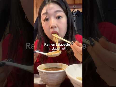 the unspoken rules and manners about Ramen in Japan
