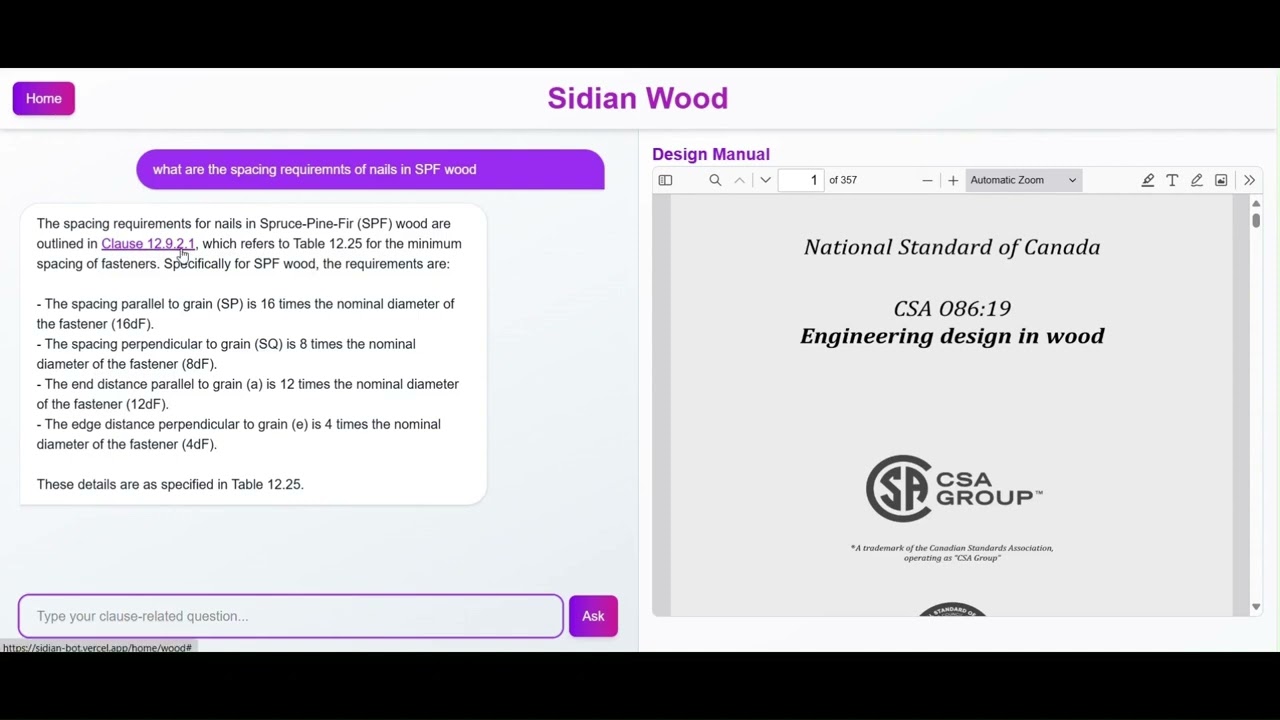 Sid Code Document Assistant