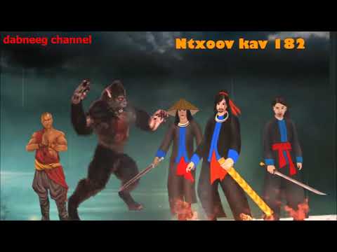 Tub ntxoov kav Shaman ntu 182 - Tswv luj kim vs xeeb pov - Phim nyuj vais -Hauj sam dab - story