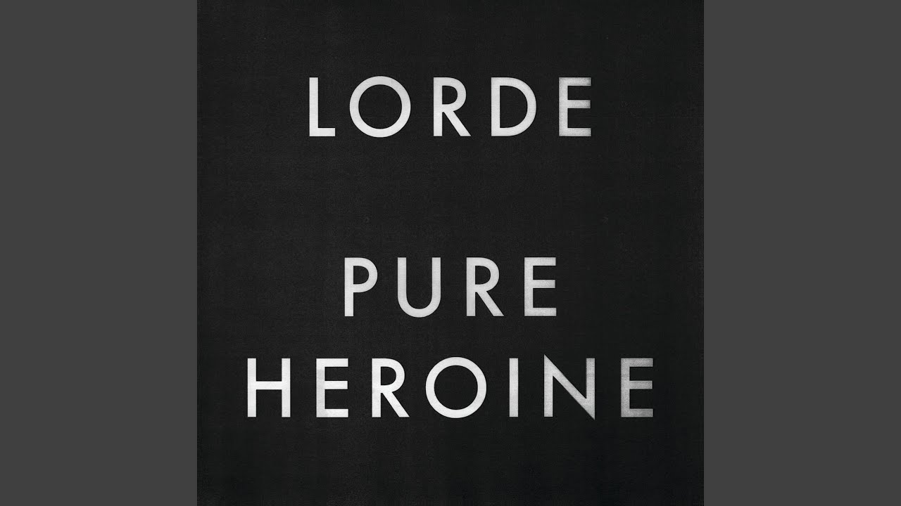 Cover for the song 'Tennis Court' by artist(s) 'Lorde'