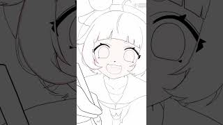 【にじさんじ五十音順検証】宇志海いちごさん/20人目 #イラストメイキング #vtuber #shorts