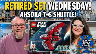 Retired Set Wednesday- LEGO Star Wars Ahsoka’s  T6 Shuttle #youtubelive #lego