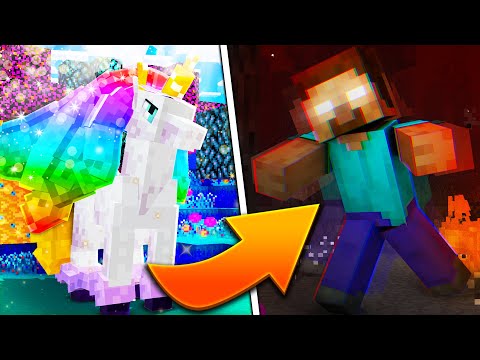 Ich erkunde 4 NEUE Minecraft DIMENSIONEN!