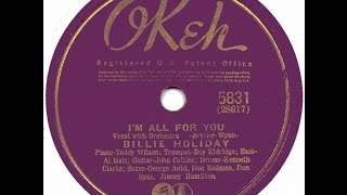 Billie Holiday / I&#39;m All For You