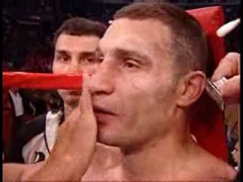V  Klitschko vs  Corrie Sanders