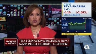 DOJ orders Teva and Glenmark to pay millions in fines in drug price fixing settlment