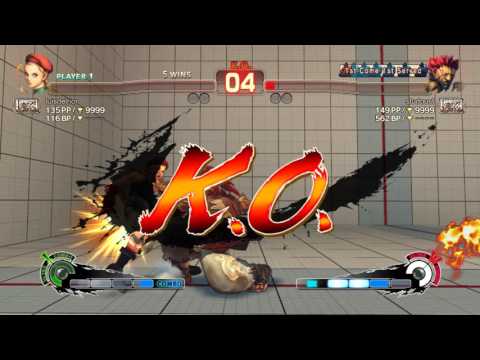Ultra Street Fighter IV battle: Cammy vs Akuma