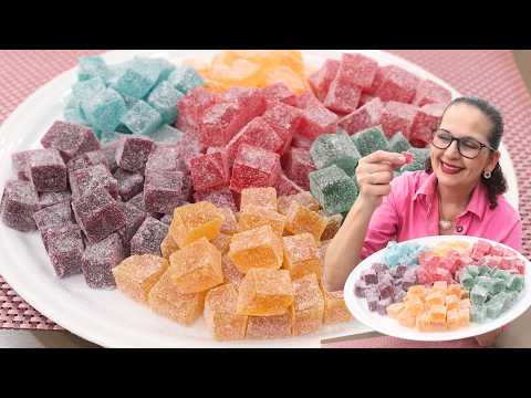 BALA DE GOMA CASEIRA SUPER FÁCIL COM 3 INGREDIENTES! - Isamara Amâncio