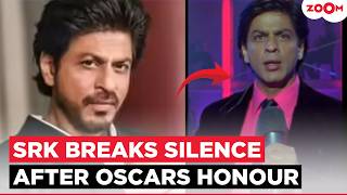 Download lagu Shah Rukh Khan finally REACTS after Oscars Honour to ‘Om Shanti Om' mp3