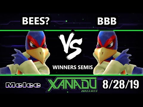 S@X 317 SSBM - Bees? (Falco) Vs. BBB (Jigglypuff) Smash Melee Winners Semis