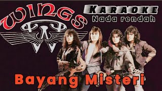 Download lagu BAYANG MISTERI - WINGS||Karaoke Slow Rock Malaysia mp3