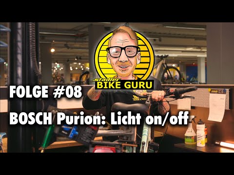 ▶ Der Zweirad Stadler Bike-Guru - Episode #08 🚲 BOSCH Purion Display: Licht on/off