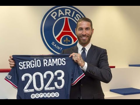 WELCOME TO PARIS SAINT GERMAIN SERGIO RAMOS