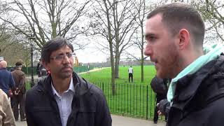 Video: With 20,000 edible Plants, Vegans would ban Halal meat, milk and eggs - Shabir Yusuf vs George