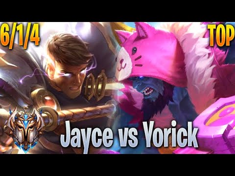 Jayce vs Yorick TOP - KR Challenger