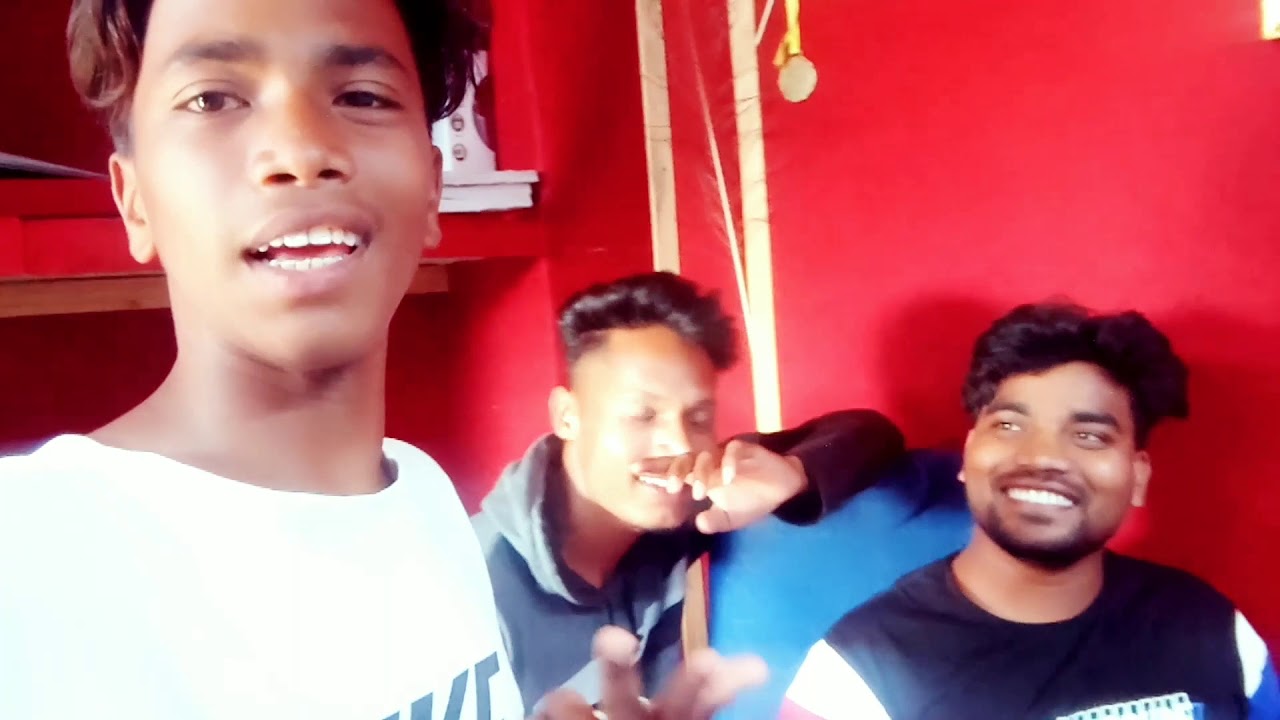 kurukh song studio Live recording 2020 singer fulkumari and singer Sanjay Akash babu😀😜💜🥀