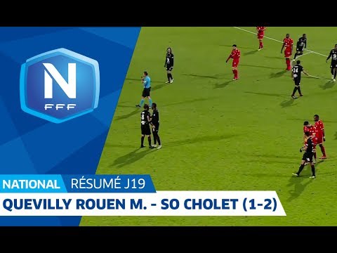 J19 : Quevilly Rouen Métropole - SO Cholet (1-2), le résumé  I National FFF 2018-2019