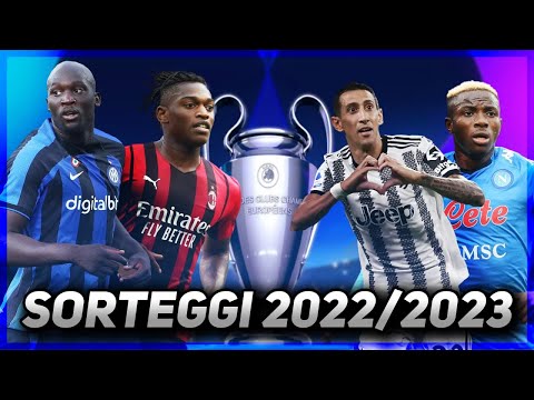 🔴 Seguiamo in DIRETTA il sorteggio dei gironi di CHAMPIONS LEAGUE 2022-23 @DavorMilito