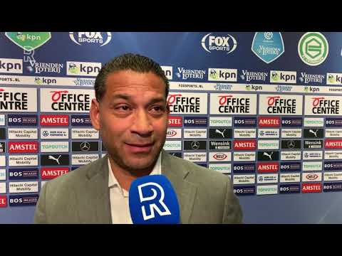 Henk Fraser na Groningen-Sparta: 'Organisatorisch stond het wel goed'
