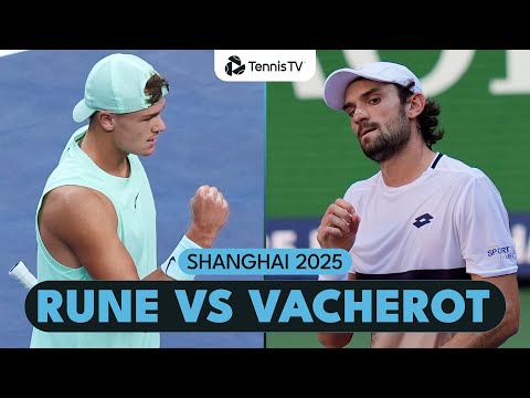 World No. 204 Valentin Vacherot SHOCKS Holger Rune! | Shanghai 2025 Highlights