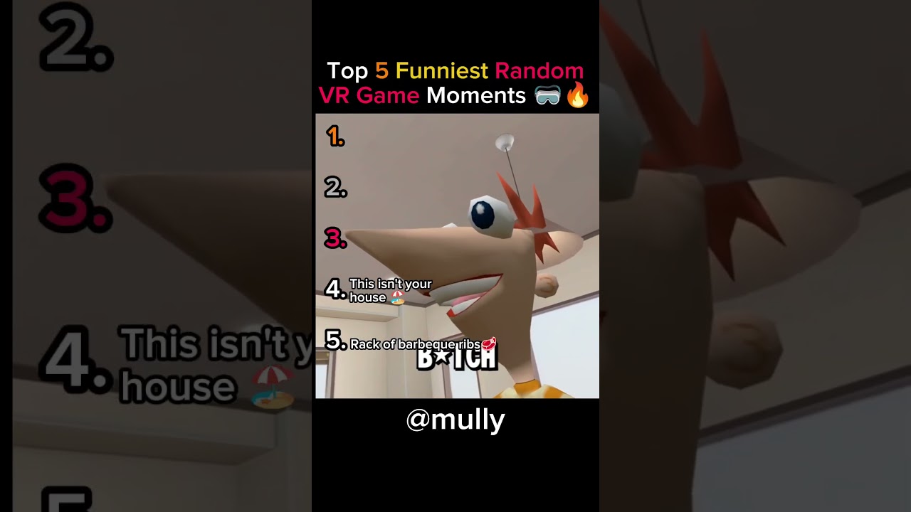 Top 5 Funniest Random VR Game Moments 🥽🔥