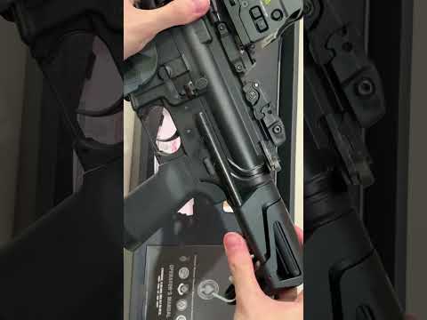 Airsoft Tokyo Marui MWS PDW Custom build Quick Fake Unboxing #shorts