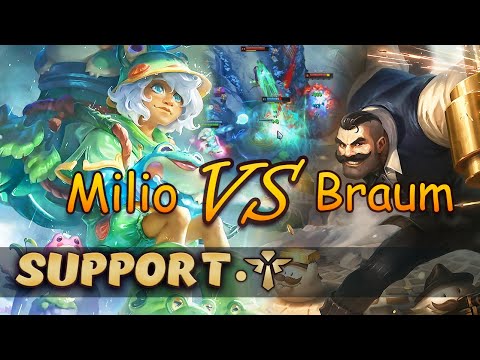 Milio & Caitlyn vs Braum & Kai'Sa | Support | Full game | League of Legends - patch 25.23