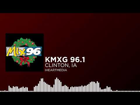 KMXG 96.1 Clinton, IA "Mix 96" Legal ID [Christmas Music](11/7/24)