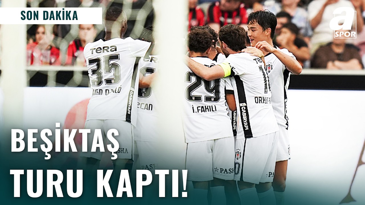 Beşiktaş, Midtjylland'ı 2-0 Yenerek Danimarka'dan Galibiyetle Dönüyor