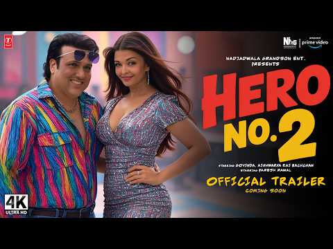HERO NO. 2 - Official Trailer | Govinda | Aishwarya Rai | Raveena Tandon | New Movies Trailres 2025