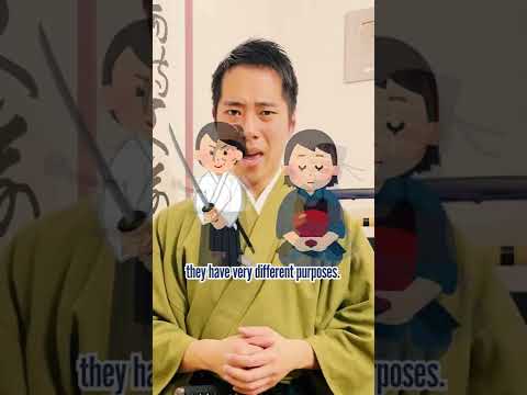Iaido vs. Kendo: How are the Two Katana Skills Different? #Shorts