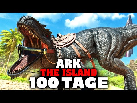 Ich habe 100 Tage Ark The Island gespielt und das ist passiert...