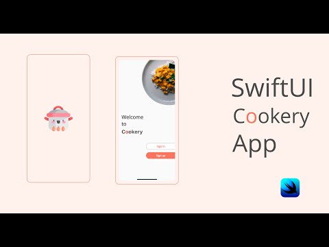 Launch & Welcome Screen - Speed Code - SwiftUI example - Cookery App - EP2