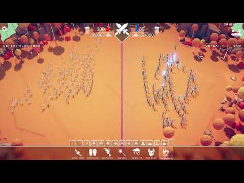 TABS 100 Chronomancers VS 100 void monarchs