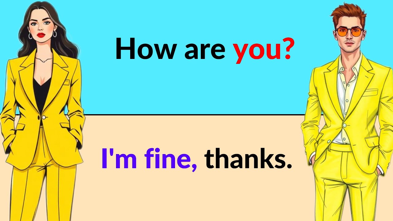 Simple English Questions and Answers for Beginners ✅ Learn Basic English Conversation ✅