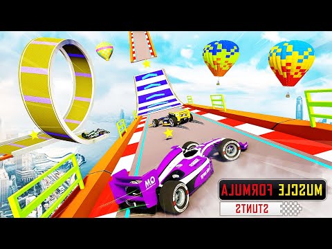 Muscle Formula Stunts - Impossible Mega Ramp Car Stunt Games - Android GamePlay