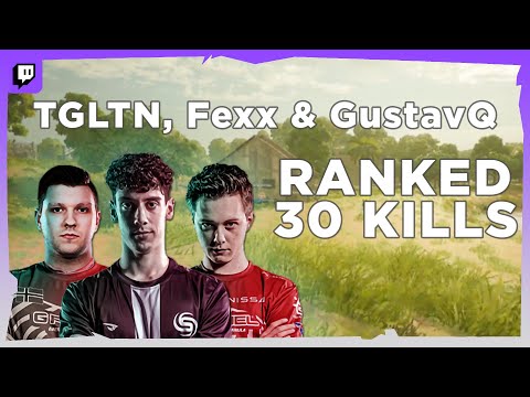 TGLTN, Fexx & GustavQ 30 KILLS • SQUAD RANKED SANHOK