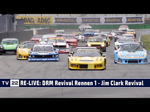 RE-LIVE DRM Revival Rennen 1 beim Jim Clark Revival | ADAC Hockenheim Historic 2024