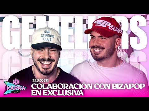 La sesión de Bizarrap con LOS GEMELIERS I KAPRA Diner 1x07