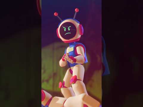 Battle Bots! 🤖💥 #3d #animation #cartoon #blender3d #cute #robot #streetfighter #mocap #digitalart