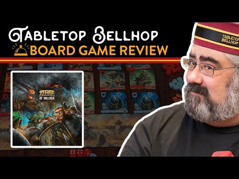 Siege of Valeria Review, A look at the first single player board game in the Valeria universe