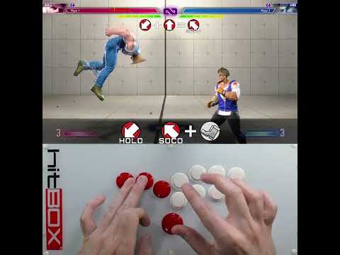 SOCD Flash Kicks w/ Guile #SOCD #HitBox #スト6 #HowToHitBox #SF6 #SF6CBT @streetfighter