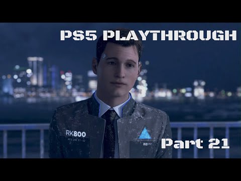 CONNOR LEARNS ABOUT COLE - Detroit: Become Human PS5 Walkthrough Part 21