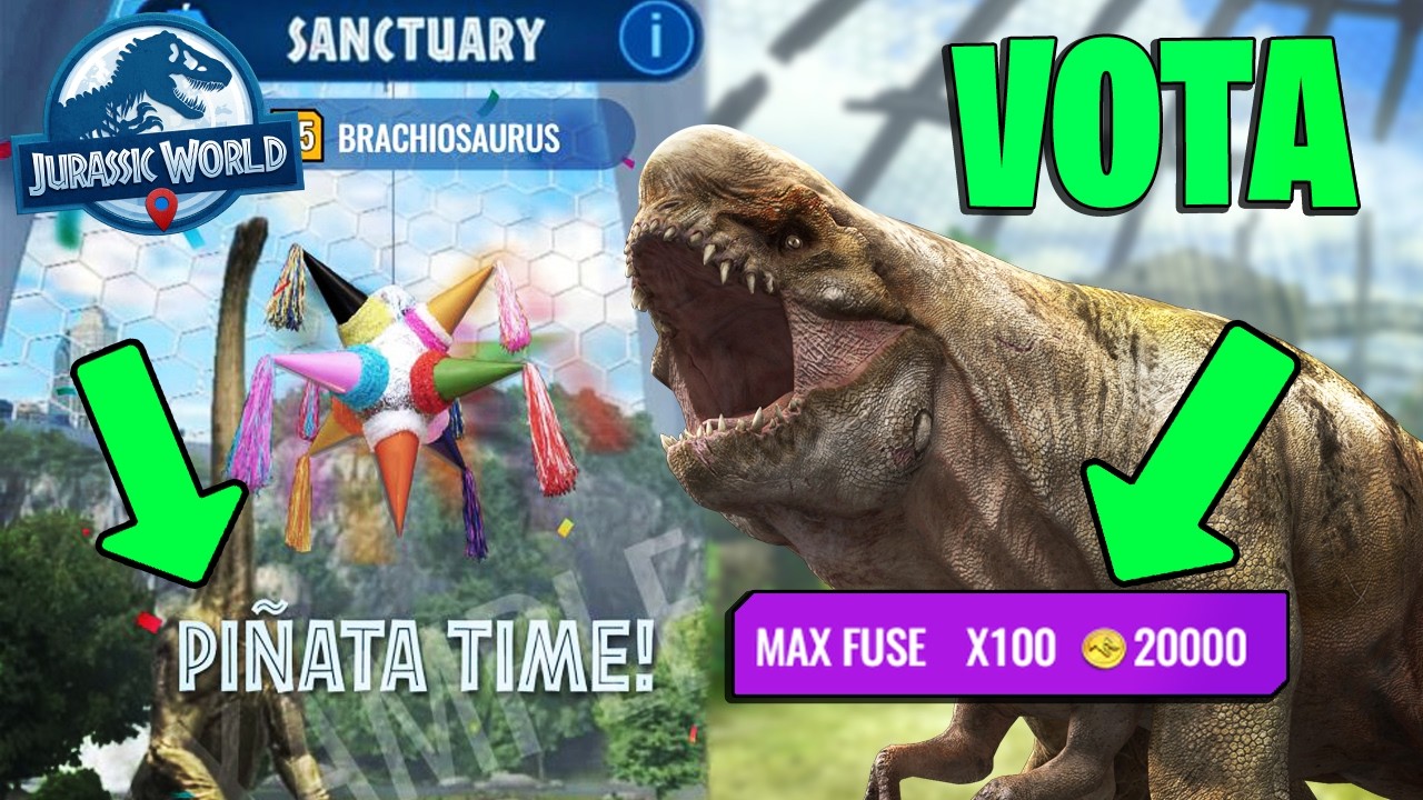 VOTA la NUEVA FUNCIÓN de la PRÓXIMA ACTUALIZACIÓN Jurassic World Alive