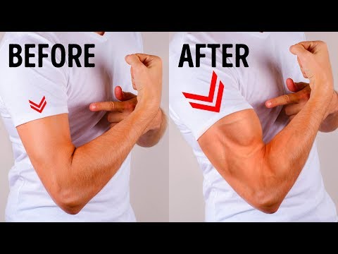 6 Simple Exercises to Get Bigger Arms In No Time Video