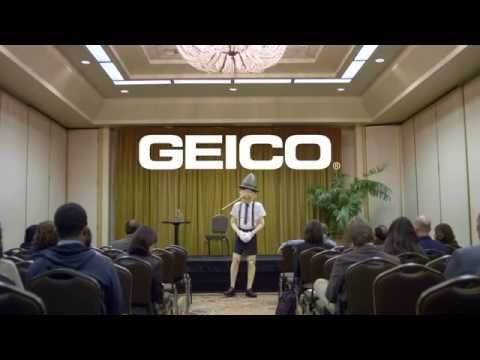 GEICO - Did you know Pinocchio was a bad motivational speaker? (2014)