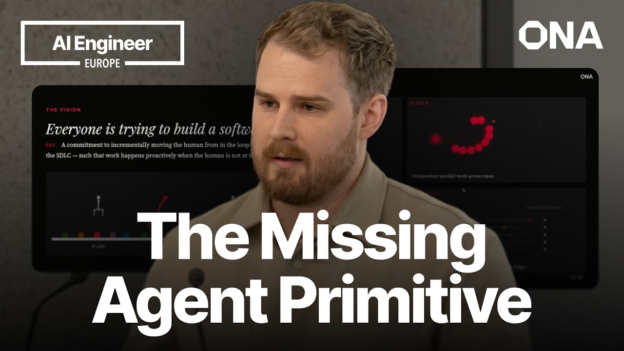 Lou Bichard on Agent Swarms and the Missing Primitive - AI Engineer